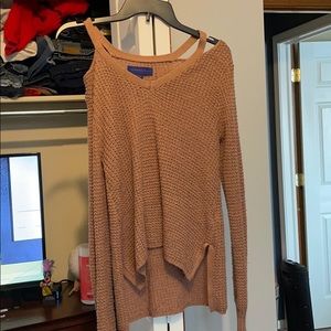 Off the shoulder sweater